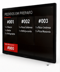 Painel de cozinha KDS IMWay
